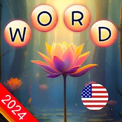 Взломанная Calming Crosswords Word Puzzle  [МОД Unlocked] - полная версия apk на Андроид