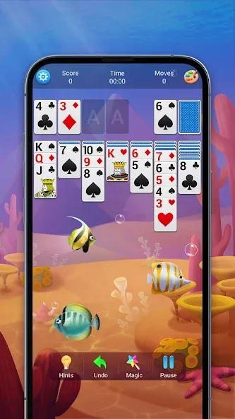 Solitaire, Klondike Card Games  [МОД Все открыто] Screenshot 2