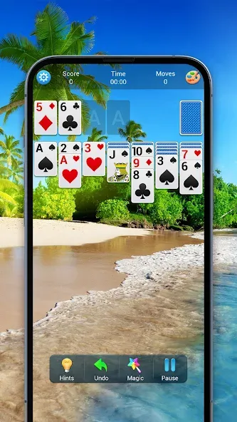 Solitaire, Klondike Card Games  [МОД Все открыто] Screenshot 4