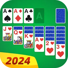 Взлом Solitaire, Klondike Card Games  [МОД Все открыто] - последняя версия apk на Андроид