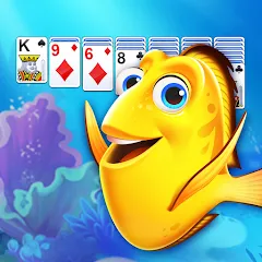 Скачать взломанную Solitaire: Fish Master (Солитер)  [МОД Menu] - стабильная версия apk на Андроид