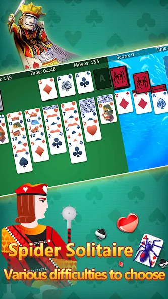 klondike solitaire :card shark  [МОД Menu] Screenshot 1