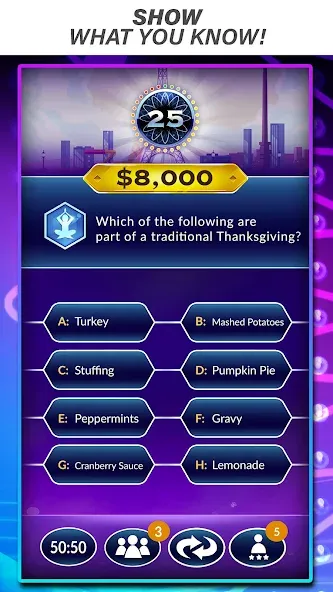 Official Millionaire Game  [МОД Unlocked] Screenshot 1