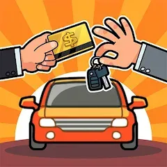 Взлом Used Car Tycoon Game (Юзед Кар Тайкун Гейм)  [МОД Unlocked] - стабильная версия apk на Андроид