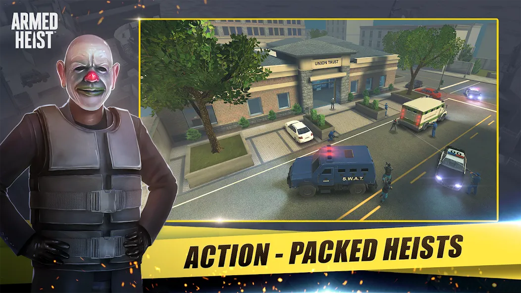 Armed Heist: Shooting gun game (Армед Хейст)  [МОД Mega Pack] Screenshot 1