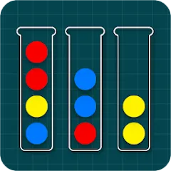 Взломанная Ball Sort Puzzle - Color Games (Балл Сорт Пазл)  [МОД Unlocked] - стабильная версия apk на Андроид