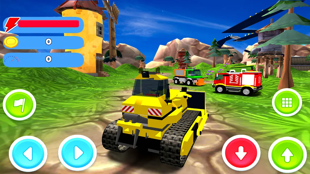 Toy Truck Drive  [МОД Mega Pack] Screenshot 1