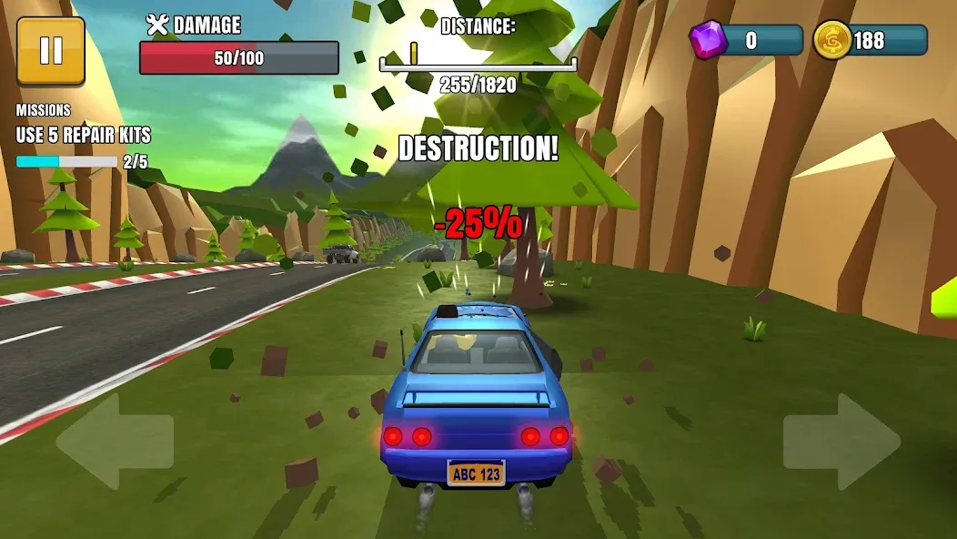 Faily Brakes 2: Car Crash Game (Фэйли Брейкс 2)  [МОД Бесконечные монеты] Screenshot 3