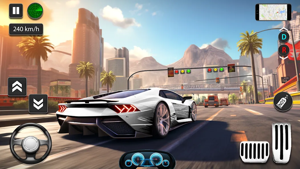 GT Car Stunt : Ramp Car Stunts (ДжиТи Кар Стант)  [МОД Много денег] Screenshot 3