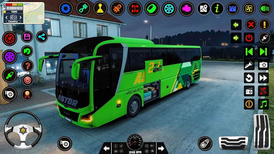 Bus Driving Games 3D: Bus Game  [МОД Бесконечные монеты] Screenshot 4