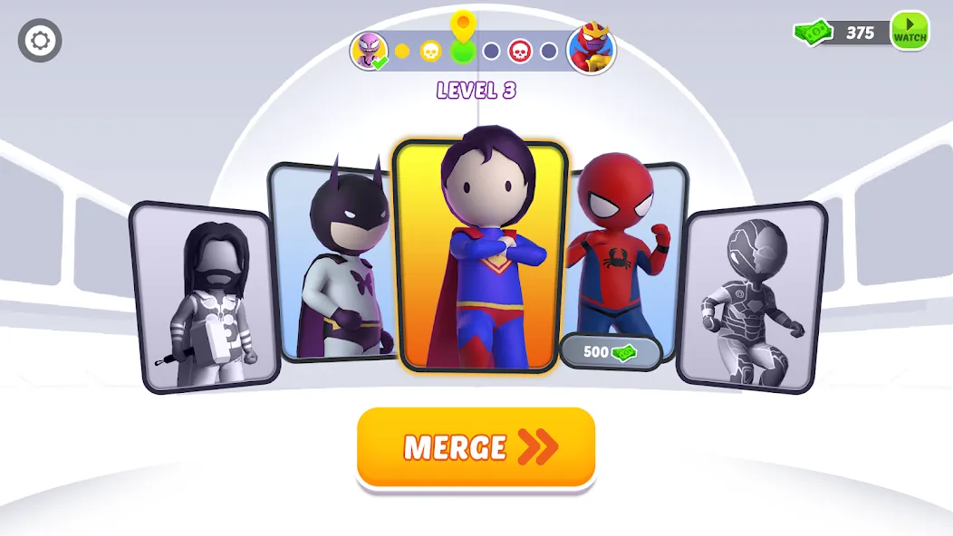 Stick Hero: Comic Superhero (Стик Хиро)  [МОД Mega Pack] Screenshot 1