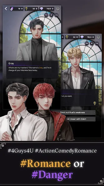 Blood Kiss : Vampire story  [МОД Unlimited Money] Screenshot 5