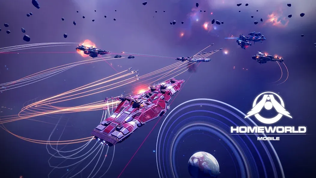 Homeworld Mobile: Sci-Fi MMO (Хоумворлд Мобаил)  [МОД Много монет] Screenshot 1