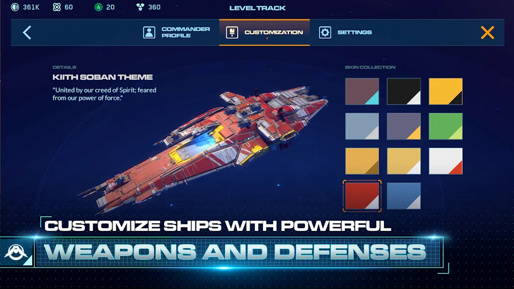 Homeworld Mobile: Sci-Fi MMO (Хоумворлд Мобаил)  [МОД Много монет] Screenshot 3