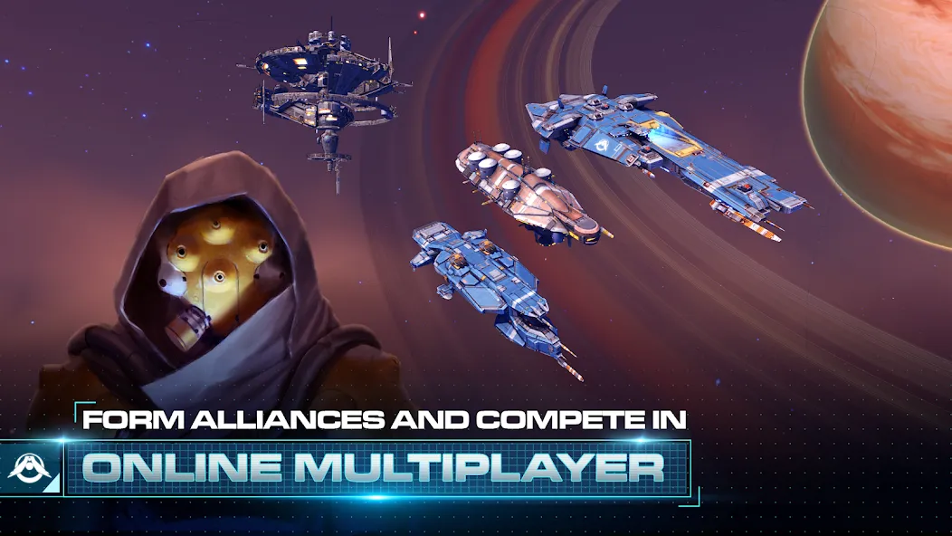 Homeworld Mobile: Sci-Fi MMO (Хоумворлд Мобаил)  [МОД Много монет] Screenshot 4