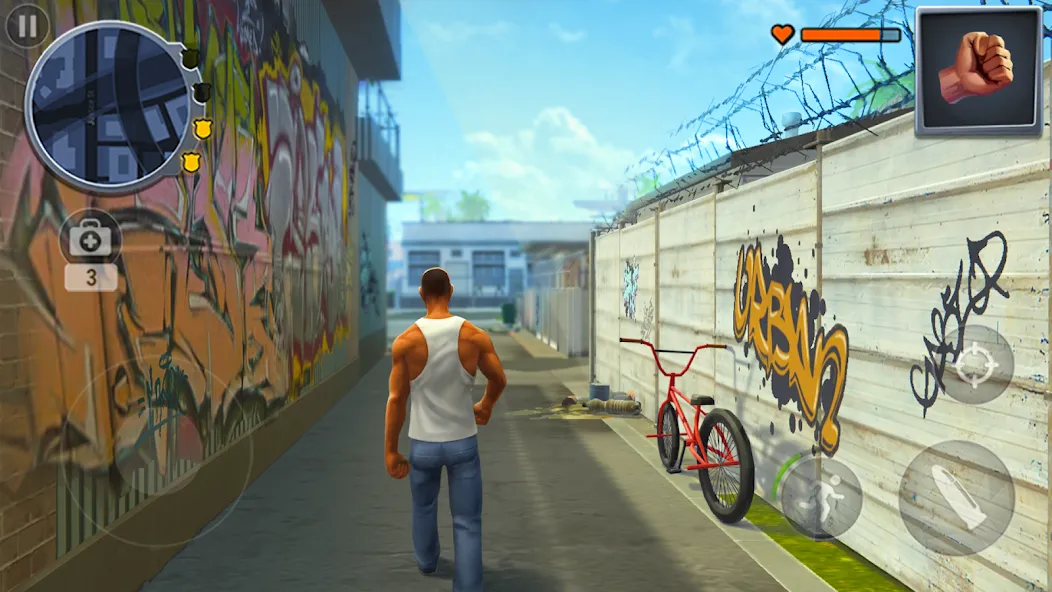 Gangs Town Story (Гэнгз Таун Стори)  [МОД Бесконечные деньги] Screenshot 1