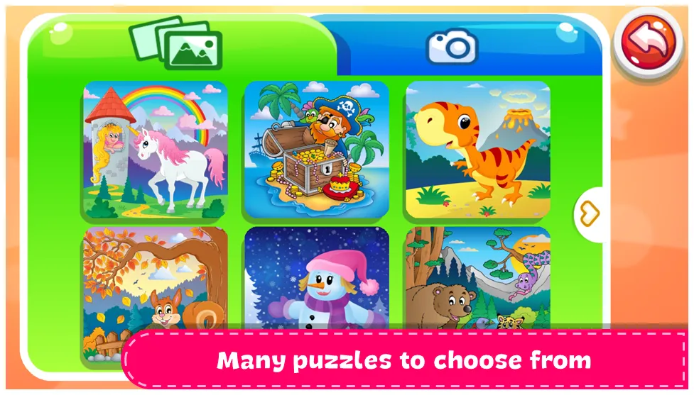 Kids Games - Puzzle World  [МОД Mega Pack] Screenshot 3