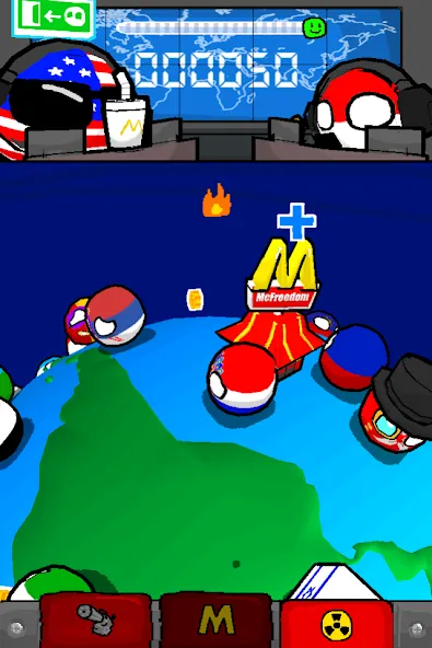 Polandball: Not Safe For World (Поландбол)  [МОД Много монет] Screenshot 3