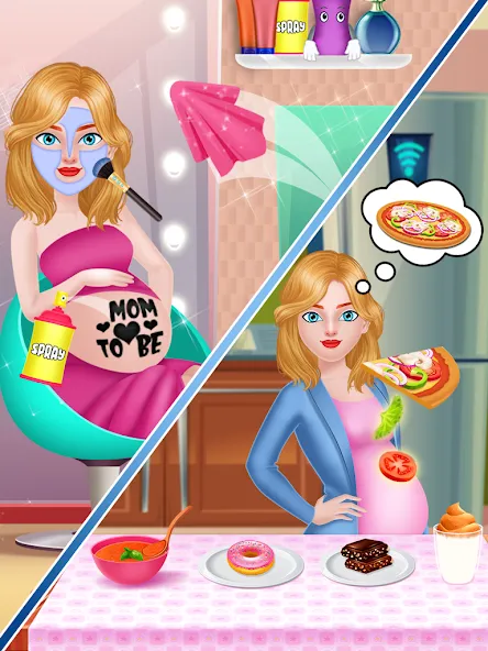 Mom Babysitting Game  [МОД Mega Pack] Screenshot 1