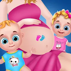 Скачать взлом Mom Babysitting Game  [МОД Mega Pack] - стабильная версия apk на Андроид