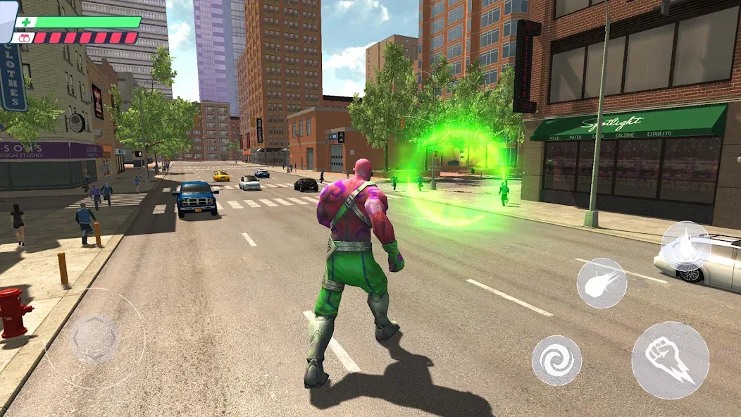 Super City Heroes:Super Battle (упер Герои Города)  [МОД Много монет] Screenshot 1