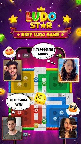 Ludo STAR: Online Dice Game (Лудо СТАР)  [МОД Меню] Screenshot 1