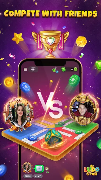 Ludo STAR: Online Dice Game (Лудо СТАР)  [МОД Меню] Screenshot 2