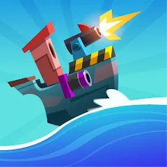 Взлом Oceans of Steel (Океаны стали)  [МОД Много монет] - полная версия apk на Андроид