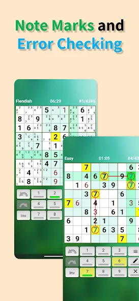 Sudoku offline (Судоку оффлайн)  [МОД Меню] Screenshot 4