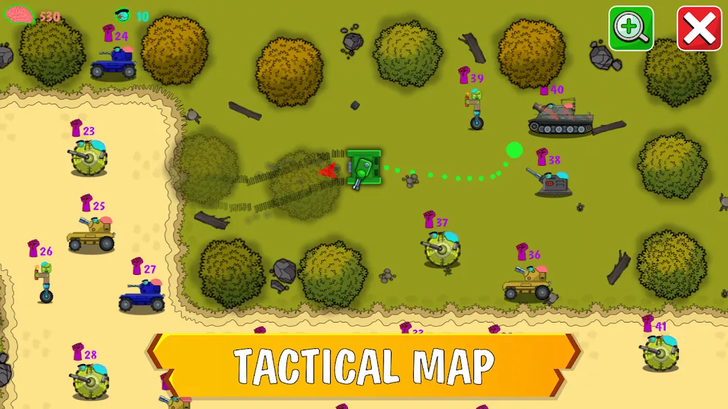 TankCraft – War Tank Battles (ТанкКрафт)  [МОД Menu] Screenshot 5