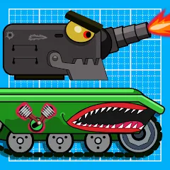 Скачать взломанную TankCraft – War Tank Battles (ТанкКрафт)  [МОД Menu] - стабильная версия apk на Андроид