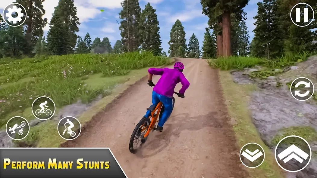 BMX Bicycle Games Offroad Bike  [МОД Все открыто] Screenshot 4