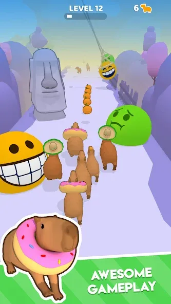 Capybara Rush (Капибара Раш)  [МОД Mega Pack] Screenshot 2