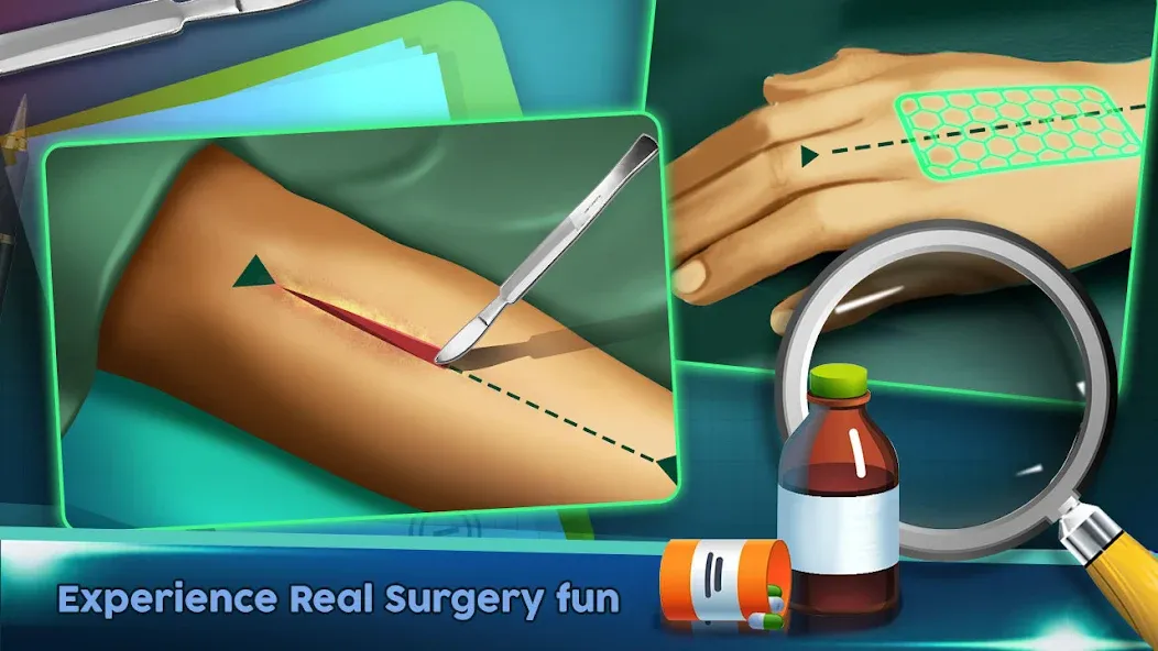 Surgery Doctor Simulator Games  [МОД Unlimited Money] Screenshot 3