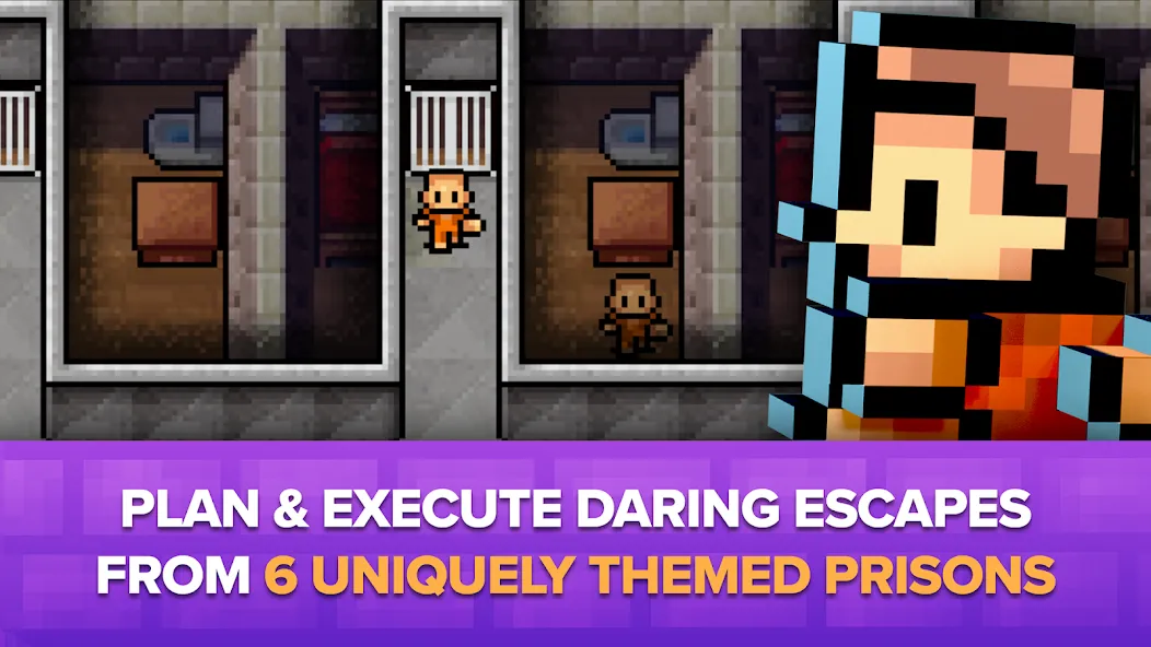 The Escapists: Prison Escape – (Зе Эскейпистс)  [МОД Бесконечные деньги] Screenshot 2