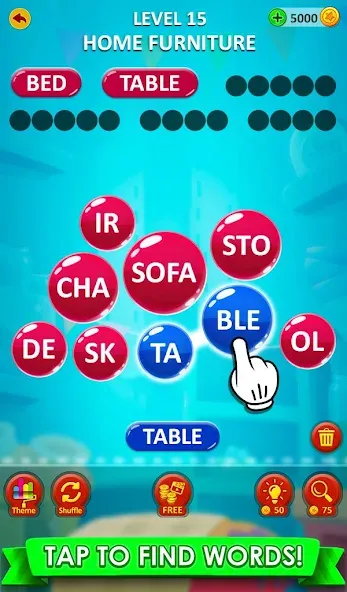 Word Game 2024 - Word Connect (Ворд Гейм 2023)  [МОД Много монет] Screenshot 4