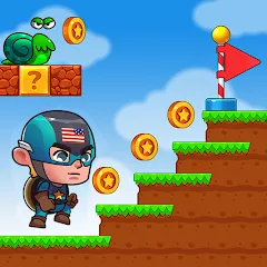 Скачать взлом Super Bill World-Fun Adventure (Супер Билл Мир)  [МОД Много монет] - стабильная версия apk на Андроид