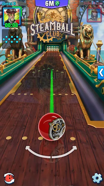 Bowling Crew — 3D bowling game  [МОД Бесконечные деньги] Screenshot 5