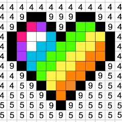 Взломанная Color by Number：Coloring Games (Цвет по номерам)  [МОД Menu] - последняя версия apk на Андроид