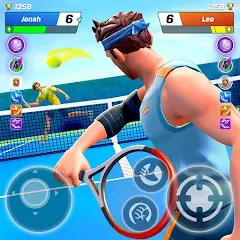 Скачать взломанную Tennis Clash: Multiplayer Game (Теннис Клаш)  [МОД Много монет] - стабильная версия apk на Андроид