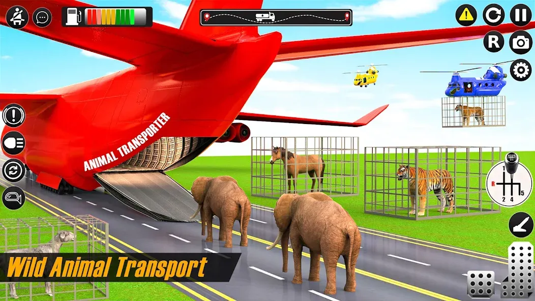 Animal Transport Driving Games (Домашний перевоз игры)  [МОД Много монет] Screenshot 3