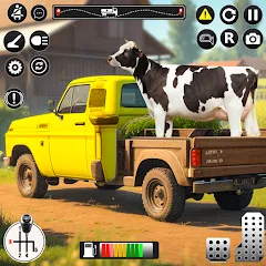 Скачать взломанную Animal Transport Driving Games (Домашний перевоз игры)  [МОД Много монет] - стабильная версия apk на Андроид