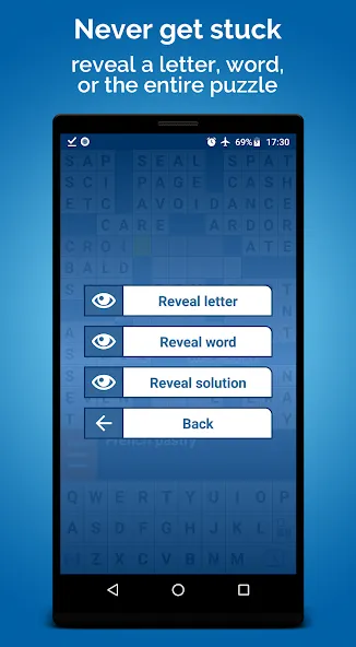 Crossword Puzzle (Кроссворд Пазл)  [МОД Много монет] Screenshot 3