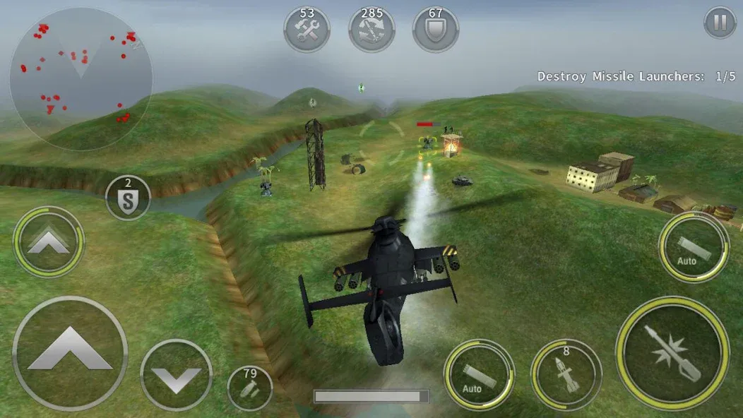 GUNSHIP BATTLE: Helicopter 3D  [МОД Меню] Screenshot 2