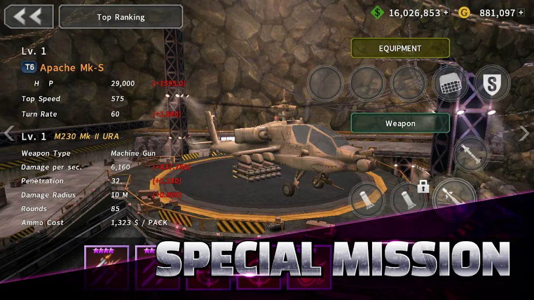 GUNSHIP BATTLE: Helicopter 3D  [МОД Меню] Screenshot 3