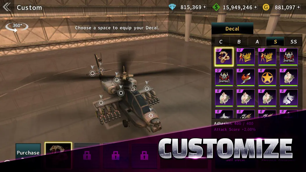 GUNSHIP BATTLE: Helicopter 3D  [МОД Меню] Screenshot 5