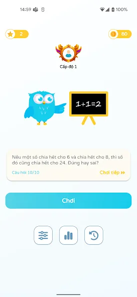 Chọn Đúng Sai  [МОД Бесконечные монеты] Screenshot 1