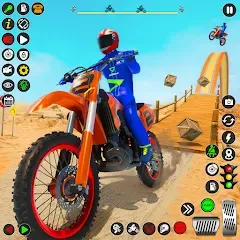 Скачать взлом Bike Stunt Games Stunt Bike 3D (Байк стант рэмп игра Байк Джамп)  [МОД Бесконечные деньги] - стабильная версия apk на Андроид