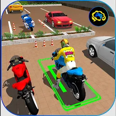 Взломанная Bike Parking Moto Driving Game (Ларонг Парадахан нг Бисиклета)  [МОД Бесконечные монеты] - полная версия apk на Андроид