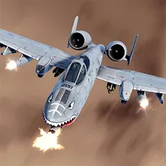 Скачать взлом Fighter Pilot: HeavyFire (Файтер Пилот)  [МОД Меню] - полная версия apk на Андроид